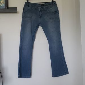 Vintage Dots Bootcut Jeans